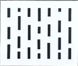 Klaas Bernink, Houten reliëf, 1967, Acryl op paneel