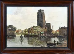G.J. Delfgaauw, Havengezicht Dordrecht