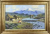 A. Vallette, Valle de Cayamber, Olieverf op linnen
