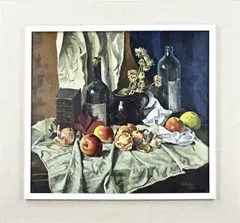 Edward Masseus, Stilleven, Olieverf op linnen