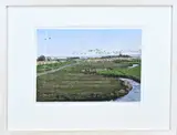 Joanna Quispel, Waterland bij Burgerdam, Pastel op papier
