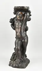 Houten beeld, Bacchus