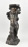 Houten beeld, Bacchus