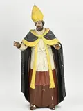 Houten beeld, St. Nicolaas