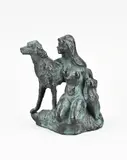 Erotisch bronzen figuur door Jacque Germans, Erotisch figuur