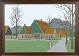 Klaas Bernink, Erve Groot Brunnink, Acryl op linnen