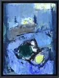 Karel Bleijenberg, Abstract, Olieverf op paneel