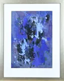 Joop Kropff, '59, Abstract, Plakkaatverf op papier