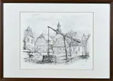 Frits Bosma, Ootmarsum, Tekening op papier