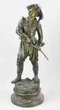 Groot antiek Frans figuur, 1900