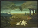 Riang, Surrealistisch, Olieverf op linnen