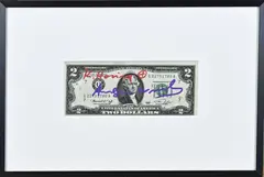 Keith Haring & Andy Warhol, 2 Dollar biljet