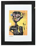 Jean-Michel Basquiat, Modern figuur, Lithografie op papier