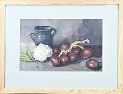 Paul van Eeden, '75, Stilleven, Aquarel op papier