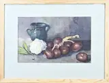 Paul van Eeden, '75, Stilleven, Aquarel op papier