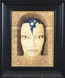 Huib Benschop, Surrealistische voorstelling, Olieverf op paneel