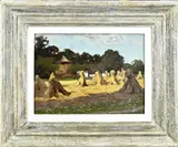 Paul Bodifée, Zonning landschap, Olieverf op linnen