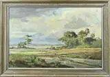 Ernest Dezentjé, Rijstvelden Indonesië, Olieverf op linnen