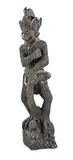 Hardhouden figuur, H 59 cm.