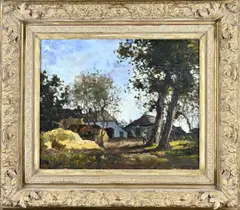 Charles Dankmeijer, Boerderij de Kwadenoord, Olieverf op linnen