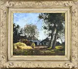 Charles Dankmeijer, Boerderij de Kwadenoord, Olieverf op linnen
