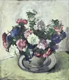 Betsy van Gelder, Vaas met bloemen, Olieverf op linnen