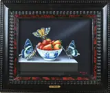 H.J. Verhoef, Stilleven, Olieverf op paneel