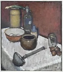 Paul van Eeden, '42, Stilleven, Olieverf op linnen