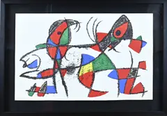 Joan Miro uit boek by Lithografie Joan Miro, Lithografie Joan Miro, sold Jul 2023