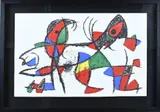 Lithografie Joan Miro, Joan Miro uit boek, Lithografie Joan Miro