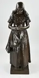 Jacquot by Groot antiek bronzen figuur door Charles Jacquot, sold Jul 2023