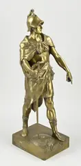 Krijger by Émile Louis Picault, sold Jul 2023