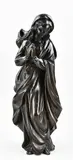 19e Eeuws bronzen figuur, H 70 cm.