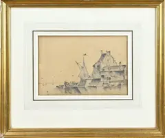 Andreas Schelfhout '45, Hollands havengezicht, Andreas Schelfhout '45