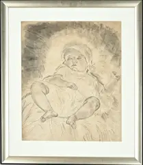 Jan Sluijters, Baby, Tekening