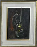 Adrianus Zwart, Blaker, Olieverf op paneel