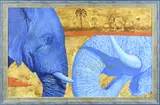 Ed Bredenkamp, Elephant, 2001, Olieverf op linnen