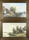Jan Schaeffer, 2x Hollands landschap