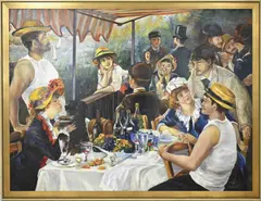 Jan v.d. Horst, kopie naar Renoir, Olieverf op linnen