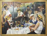 Jan v.d. Horst, kopie naar Renoir, Olieverf op linnen