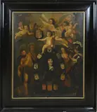 Zeldzaam 17e eeuws schilderij, Graaf van Bentheim