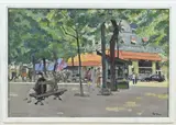 Pol Dom, Stadsgezicht Parijs, Champs Elysees