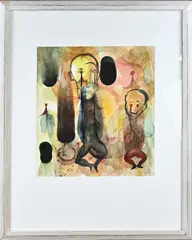 Kars Persoon, Figuratieve voorstelling, Aquarel op papier