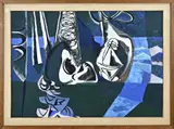 Wim Wander Kersten, Compositie I, Olieverf op karton