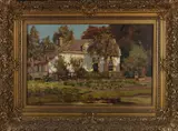 H. Bogman jr., Boerderij, Olieverf op linnen