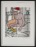 Roy Lichtenstein, Twee vrouwen, Litho op papier