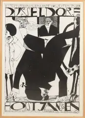 Horst Jansen, Affiche, Litho op papier