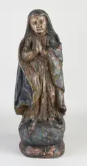 18e Eeuwse Madonna, H 41 cm.