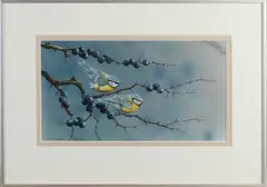 Ruud Weenink, Pimpelmezen, Gouache op papier