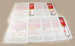 10x Ontwerp Andy Warhol, Campbells Soup II, 10x Lithografie op papier
